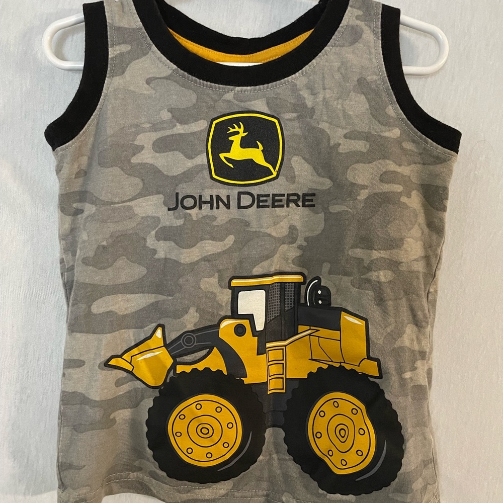 Kids John deer tank top